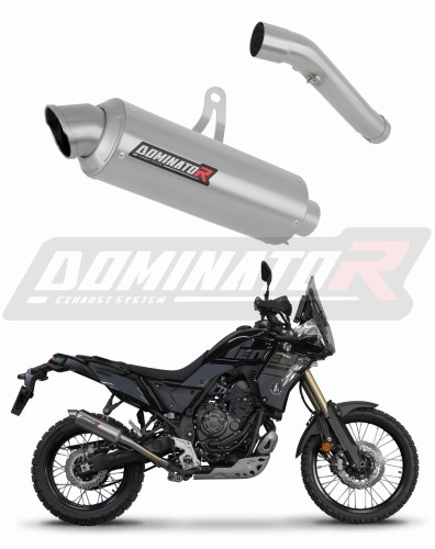exhaust muffler DOMINATOR GPF fits the motorcycle Yamaha Tenere 700 2019   2020 4