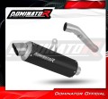 exhaust muffler DOMINATOR GPF BLACK fits the motorcycle Yamaha Tenere 700 2019   2020 4