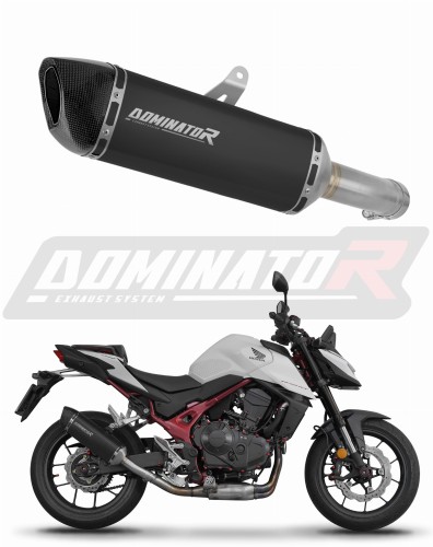 DOMINATOR HP6 FEKETE kipufogó dob a Honda CB 750 Hornet 2024 - 2025 motorkerékpárhoz