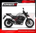 teljes kipufogórendszer DOMINATOR Full System HP6 FEKETE dobbal a Honda CB 750 Hornet 2024 - 2025 motorkerékpárhoz 2