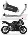 complete exhaust system with muffler DOMINATOR Full System OV G2 BLACK fits the motorcycle Yamaha YZF R125 2024   2025