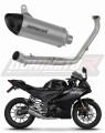 komplett kipufogórendszer DOMINATOR HP8 titán dobbal a Yamaha YZF R125 2024 - 2025 motorkerékpárhoz