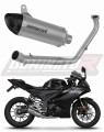 DOMINATOR teljes kipufogórendszer titán HP8 kipufogódobbal a Yamaha YZF R125 2021 - 2024 motorkerékpárhoz