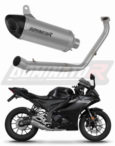 Yamaha YZF R125 2021 - 2024 (Euro 5) Teljes rendszer Leömlő titán HP8 kipufogódob + dB killer
