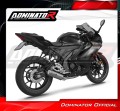complete exhaust system with muffler DOMINATOR Full System OV G2 fits the motorcycle Yamaha YZF R125 2021   2024 3
