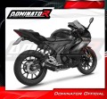 komplett kipufogórendszer DOMINATOR Full System OV G2 FEKETE dobbal, amely illik a Yamaha YZF R125 2021 - 2024 motorkerékpárhoz 3