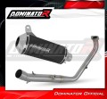 teljes kipufogórendszer DOMINATOR OV G2 FEKETE dobbal, Yamaha YZF R125 2024 - 2025 motorkerékpárhoz 2