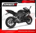 teljes kipufogórendszer DOMINATOR OV G2 FEKETE dobbal, Yamaha YZF R125 2024 - 2025 motorkerékpárhoz 3