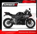 teljes kipufogórendszer DOMINATOR Full System HP8 FEKETE dobbal a Yamaha YZF R125 2024 - 2025 motorkerékpárhoz 4