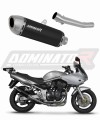 DOMINATOR S6 FEKETE kipufogó dob Suzuki GSF BANDIT 600 2000 - 2004 motorkerékpárhoz 5