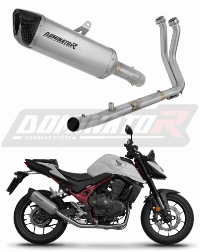 complete exhaust system with muffler DOMINATOR Full System titanium HP6 fits the motorcycle Honda CB 750 Hornet 2024   2025 5