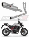 complete exhaust system with muffler DOMINATOR Full System S6 fits the motorcycle Honda CB 750 Hornet 2024   2025 5