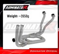 exhaust manifold header DOMINATOR  fits the motorcycle Honda VFR 1200X Crosstourer 2012   2020 4