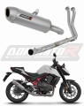 komplett DOMINATOR Full System S6 kipufogórendszer hangtompítóval Honda CB 750 Hornet 2023 motorkerékpárhoz