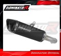 exhaust muffler DOMINATOR HP6 BLACK fits the motorcycle Honda CB 750 Hornet 2023  2