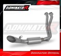teljes DOMINATOR Full System GP3 kipufogórendszer hangtompítóval, amely a Honda CB 750 Hornet 2023 motorkerékpárhoz illeszkedik 2