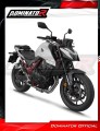 teljes DOMINATOR Full System GP3 kipufogórendszer hangtompítóval, amely a Honda CB 750 Hornet 2023 motorkerékpárhoz illeszkedik 5
