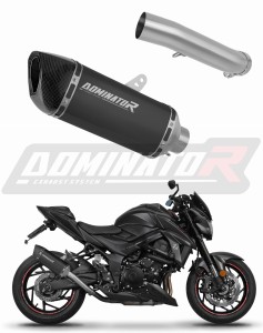 Suzuki GSX-S 750 2017-2020 kipufogó dob HP6 BLACK + dB killer