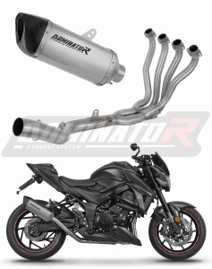 Suzuki GSX-S 750 2017-2020 Komplett kipufogórendszer Leömlő titán HP6 dob + dB killer