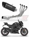 komplett DOMINATOR kipufogórendszer HP6 FEKETE dobbal Suzuki GSX-S 750 2017 - 2020 motorkerékpárhoz