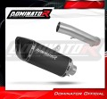 DOMINATOR HP6 FEKETE kipufogó dob a Suzuki GSX-S 750 2017 - 2020 motorkerékpárhoz 2