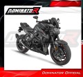 komplett DOMINATOR kipufogórendszer HP6 FEKETE dobbal Suzuki GSX-S 750 2017 - 2020 motorkerékpárhoz 5