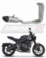 komplett kipufogórendszer DOMINATOR Full System Titán HP8 dobbal Triumph Trident 660 2021 - 2024 motorkerékpárhoz