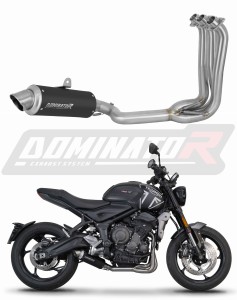 Triumph Trident 660 2021 - 2024 Full system Leömlő kipufogó GPF BLACK dob + dB killer