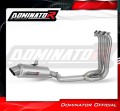 complete exhaust system with muffler DOMINATOR Full System GPF fits the motorcycle Triumph Trident 660 2021   2024 2