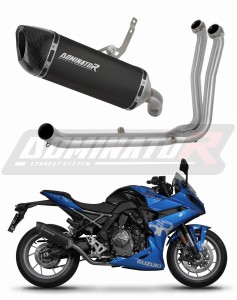 Suzuki GSX-8R / 8S 2023 - 2025 Teljes rendszer Leömlő kipufogó dob HP6 BLACK + dB killer