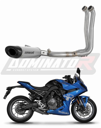complete exhaust system with muffler DOMINATOR Full System titanium HP8 fits the motorcycle Suzuki GSX 8R / 8S 2023   2025