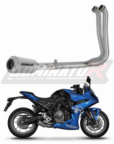 DOMINATOR Full System GPS komplett kipufogórendszer kipufogódobbal a Suzuki GSX-8R / 8S 2023 - 2025 motorkerékpárhoz