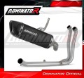 complete exhaust system with muffler DOMINATOR Full System HP6 BLACK fits the motorcycle Suzuki GSX 8R / 8S 2023   2025 2