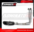 complete exhaust system with muffler DOMINATOR Full System HP8 BLACK fits the motorcycle Suzuki GSX 8R / 8S 2023   2025 2