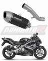 exhaust muffler DOMINATOR S6 Shorty BLACK fits the motorcycle Honda CBR 600 F4i 2001   2006