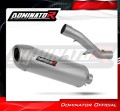 exhaust muffler DOMINATOR S6 fits the motorcycle Honda CBR 600 F4i 2001   2006 2