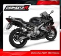 DOMINATOR GP FEKETE kipufogó dob Honda CBR 600 F4i 2001 - 2006 motorkerékpárhoz 3