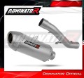 exhaust muffler DOMINATOR S6 Shorty fits the motorcycle Honda CBR 600 F4i 2001   2006 2