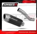 exhaust muffler DOMINATOR S6 Shorty BLACK fits the motorcycle Honda CBR 600 F4i 2001   2006 2