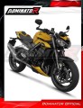 complete exhaust system with muffler DOMINATOR Full System S6 fits the motorcycle Triumph STREET TRIPLE 765 S / R / RS 2023   2024 3