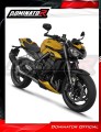 teljes DOMINATOR kipufogórendszer HP6 FEKETE dobbal, Triumph STREET TRIPLE 765 S / R / RS 2023 - 2024 motorkerékpárhoz 3
