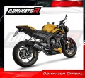 komplett kipufogórendszer DOMINATOR Full System GPS kipufogódobbal a Triumph Street Triple 765 RS 2024 - 2025 motorkerékpárhoz