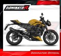 complete exhaust system with muffler DOMINATOR Full System HP6 BLACK fits the motorcycle Triumph Street Triple 765 RS 2024   2025 2