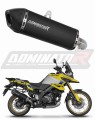 exhaust muffler DOMINATOR HP7 BLACK fits the motorcycle Suzuki V Strom 1050 DE 2023   2025