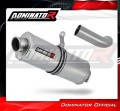 exhaust muffler DOMINATOR homologated road legal oval fits the motorcycle Suzuki V Strom 1050 DE 2023   2025 2