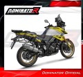 exhaust muffler DOMINATOR homologated road legal oval fits the motorcycle Suzuki V Strom 1050 DE 2023   2025 3