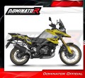 exhaust muffler DOMINATOR P7 BLACK fits the motorcycle Suzuki V Strom 1050 DE 2023   2025 4