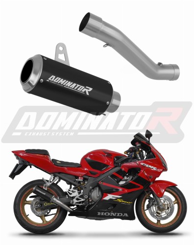 DOMINATOR GP FEKETE kipufogó dob Honda CBR 600 F4i Sport 2001 - 2006 motorkerékpárhoz