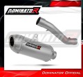 exhaust muffler DOMINATOR S6 Shorty fits the motorcycle Honda CBR 600 F4i Sport 2001   2006 2