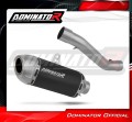 exhaust muffler DOMINATOR S6 Shorty BLACK fits the motorcycle Honda CBR 600 F4i Sport 2001   2006 2